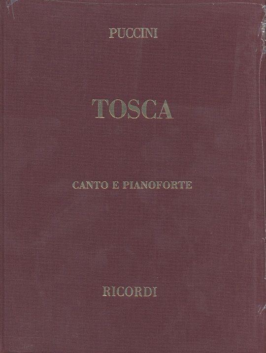 Tosca - Opera Completa (Testo Cantato In Italiano-Inglese) - árie pro zpěv a klavír